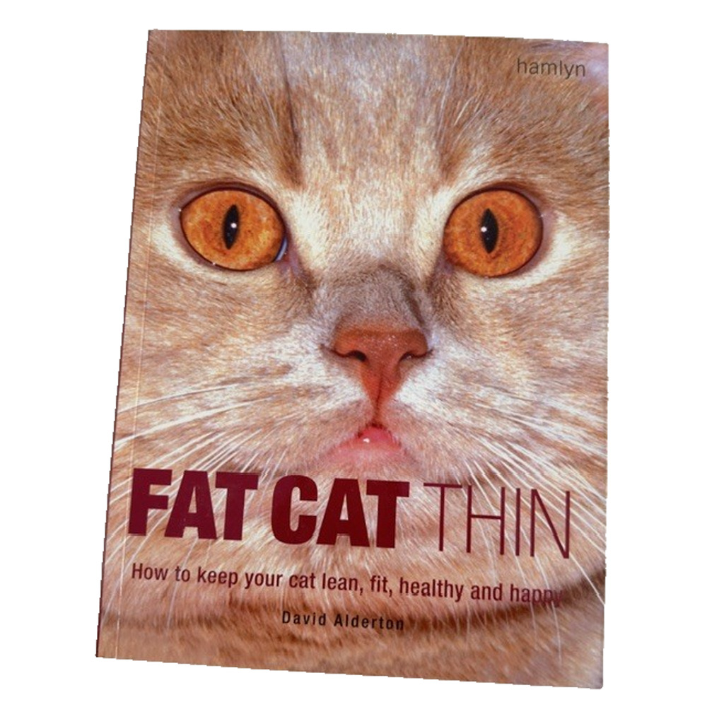 Fat Cat Thin, Book, David Adlerton HC/2007 Pet, Fit, Healthy for Cats/Kitten